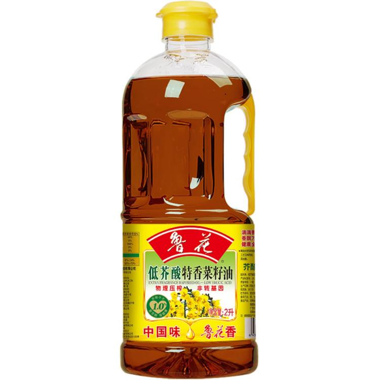 luhua 鲁花 低芥酸特香菜籽油 2L 39.8元