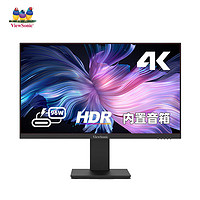 ViewSonic 优派 VX2731-4K-MHDU 27英寸IPS显示器（3840*2160、60Hz、Type-C 96W、内置音箱