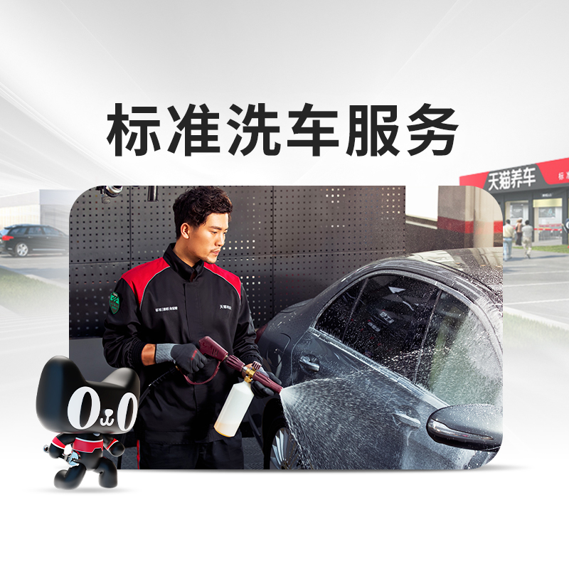 天猫养车 轿车全车普洗 9.9元（需用券）