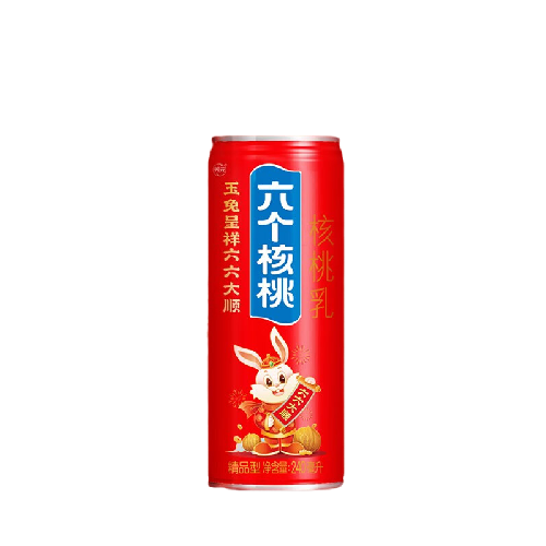 养元 六个核桃 贺岁款 六六大顺罐 240ml*12罐 35.35元（需用券）