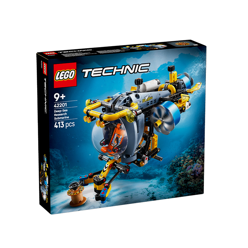 LEGO 乐高 42201深海研究潜水艇儿童益智积木玩具礼物 284.05元