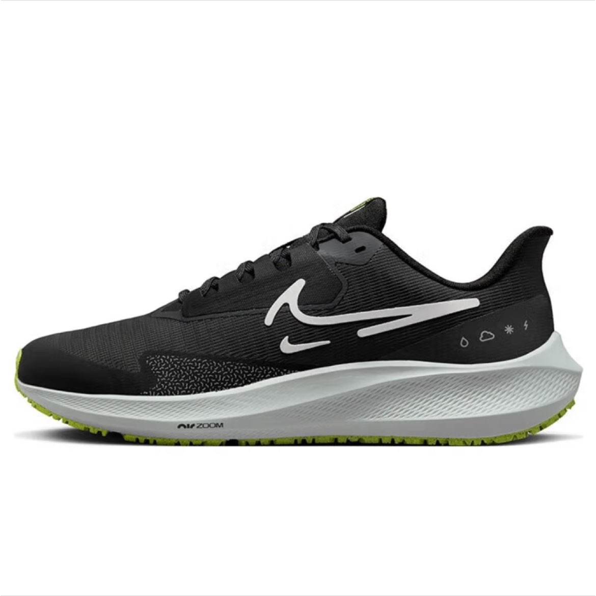 耐克NIKE跑步鞋男飞马39防水PEGASUS 39SHIELD运动鞋DO7625-002黑42.5 499元（需领券）