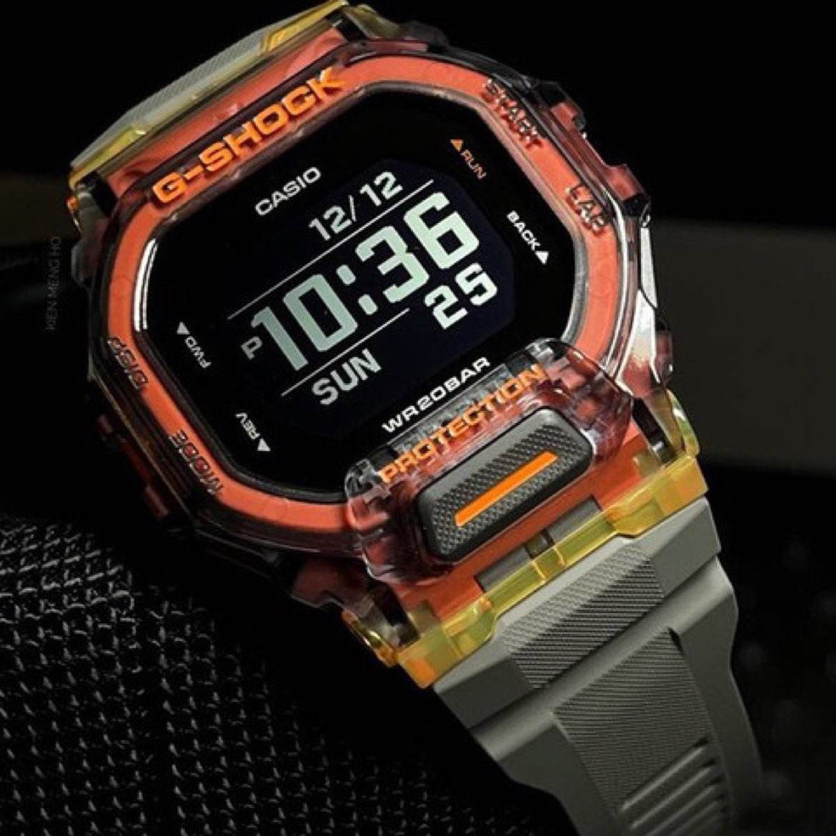 PLUS会员：CASIO 卡西欧 G-SHOCK G-SQUAD系列 45.9毫米电子腕表 GBD-200SM-1A5 686.83元包