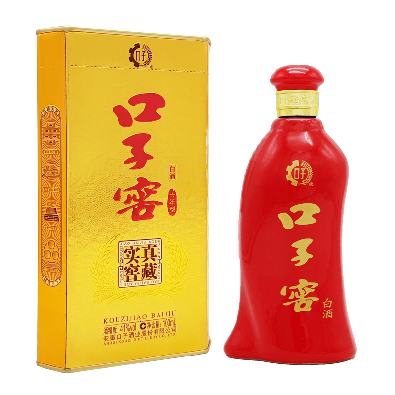 88VIP：口子窖 六年型100ml小酒 19.9元