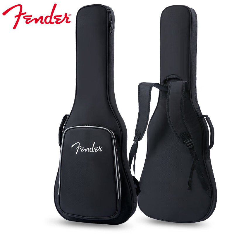 Fender 芬达 RB10-EG-BLK电吉他琴包 10MM加厚双肩电贝司琴包 39寸防水款 143.65元（