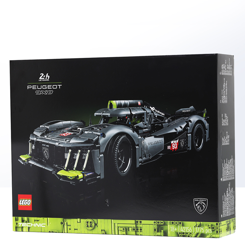 LEGO 乐高 机械组系列 42156 标致 9X8 24小时勒芒混合动力超级跑车 977.35元（需