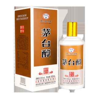 贵州茅台集团茅台醇百年盛世古铜色柔和酱香型53度粮食酒500ml两瓶装