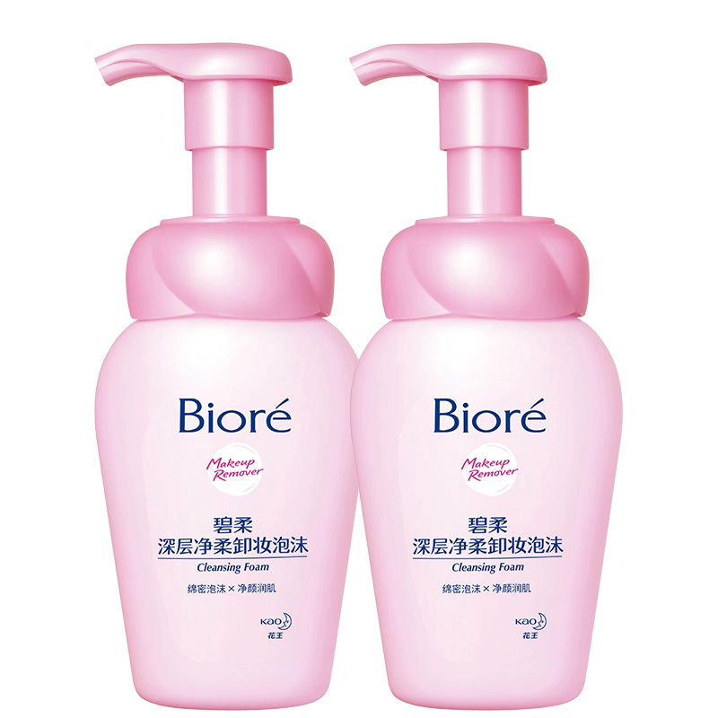 Bioré 碧柔 Biore碧柔深层净柔卸妆泡沫 150ml*2 ￥46.8