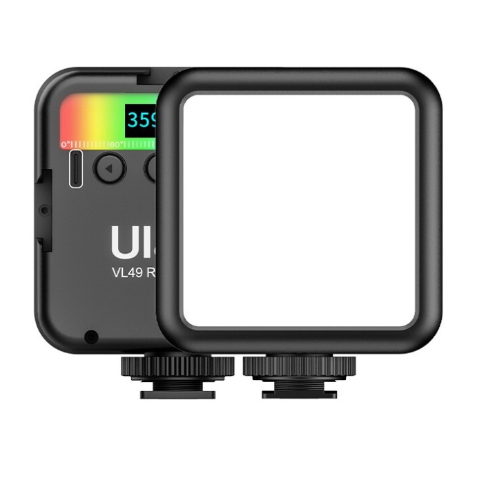 ulanzi VL49 RGB 补光灯 黑色 79.07元（需用券）