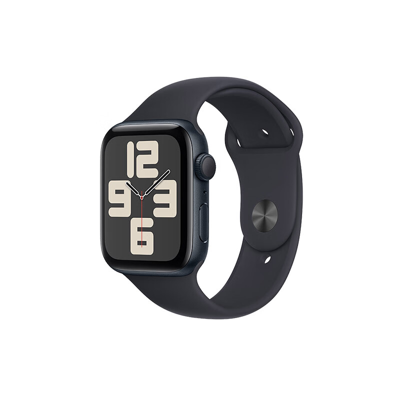 Apple 苹果 Watch SE 2023款 智能手表 GPS版 44mm 午夜色 橡胶表带 S/M 2099元（需用