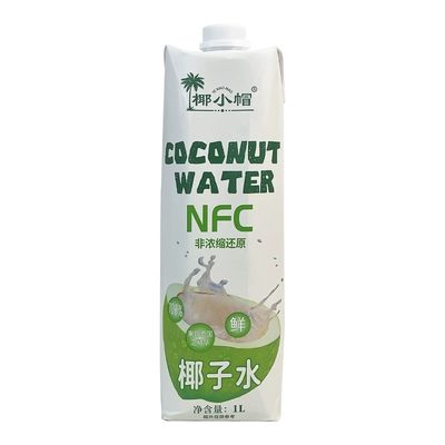 椰小帽 NFC100﹪椰子水 1L*2瓶 15.9元包邮（需用券）