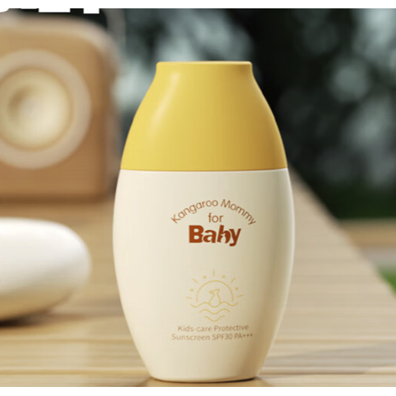 Kangaroo Mommy for Baby 袋鼠比比 儿童小黄伞防晒霜30g 29元（需用券）