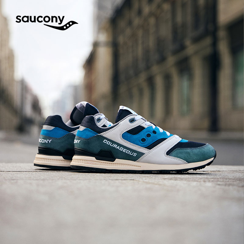 saucony 索康尼 COURAGEOUS 2024春季新款男复古运动休闲鞋女鞋子 719元