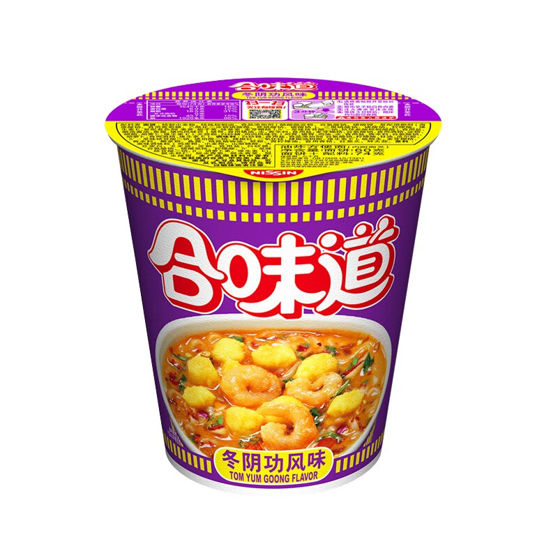 CUP NOODLES 合味道 20点开始：合味道 标准杯 冬阴功风味 任选口味 3.27元（需