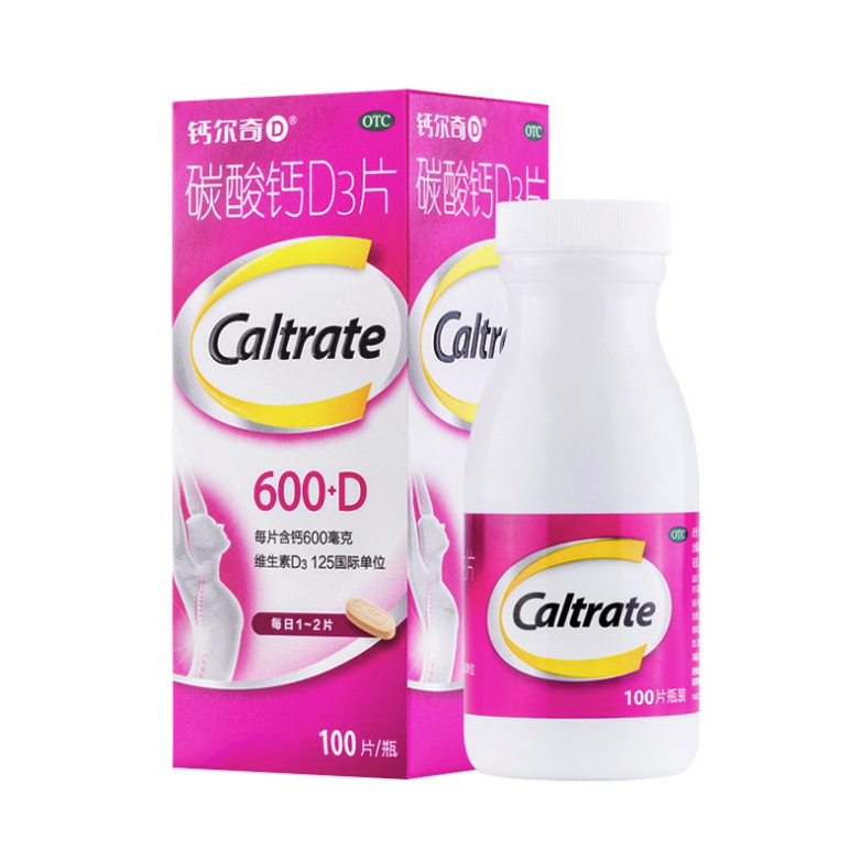 Caltrate 钙尔奇 碳酸钙D3片 100粒 85.33元