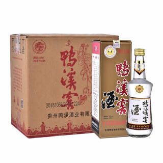 鸭溪窖酒54度500ml*6瓶贵州高度纯粮食酒浓香型白酒装