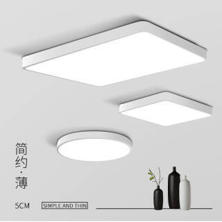 led卧室吸顶灯 客厅灯 现代简约灯饰 券后19元 - 京东