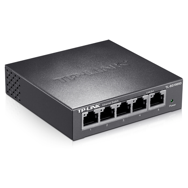 TP-LINK 普联 TL-SG1005D 5口千兆交换机 89元