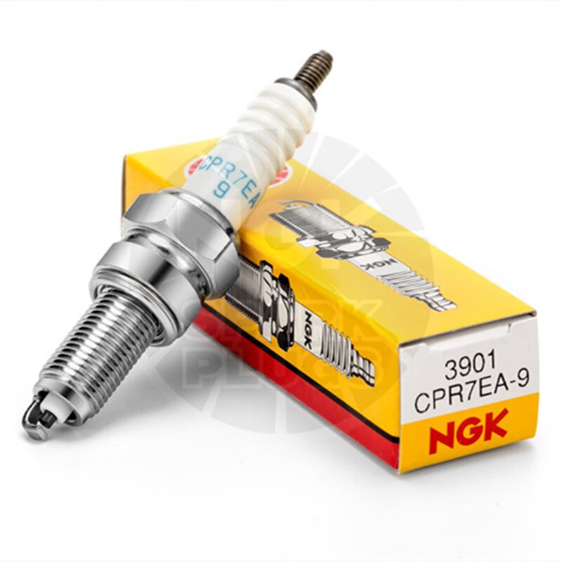 NGK 摩托车火花塞CPR7EA-9裂行125 EX125 UU UY AFR125 DL250 GSX250 NGK CPR7EA-9 26元（需用