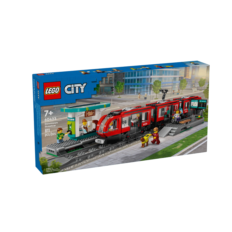 LEGO 乐高 城市系列 60423 都市有轨电车拼搭积木 520元