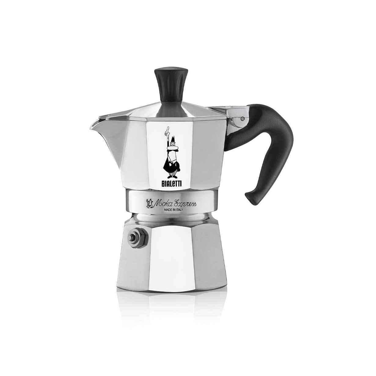 【含税直邮】Bialetti Moka Express 意式咖啡壶，2杯容量，制，灰色