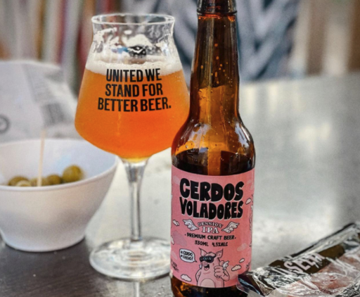 CERDOS VOLADORES 飞猪 社交IPA啤酒 330ml*6瓶 西班牙进口