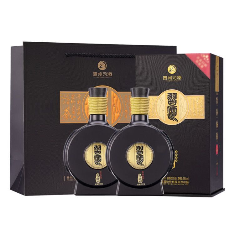 百亿补贴：XIJIU 习酒 窖藏1988 53度 酱香型 高度白酒 500ML*2瓶 775元