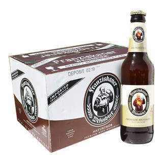 范佳乐(原教士)德国进口啤酒 小麦啤酒355ml*24瓶*2件 250.