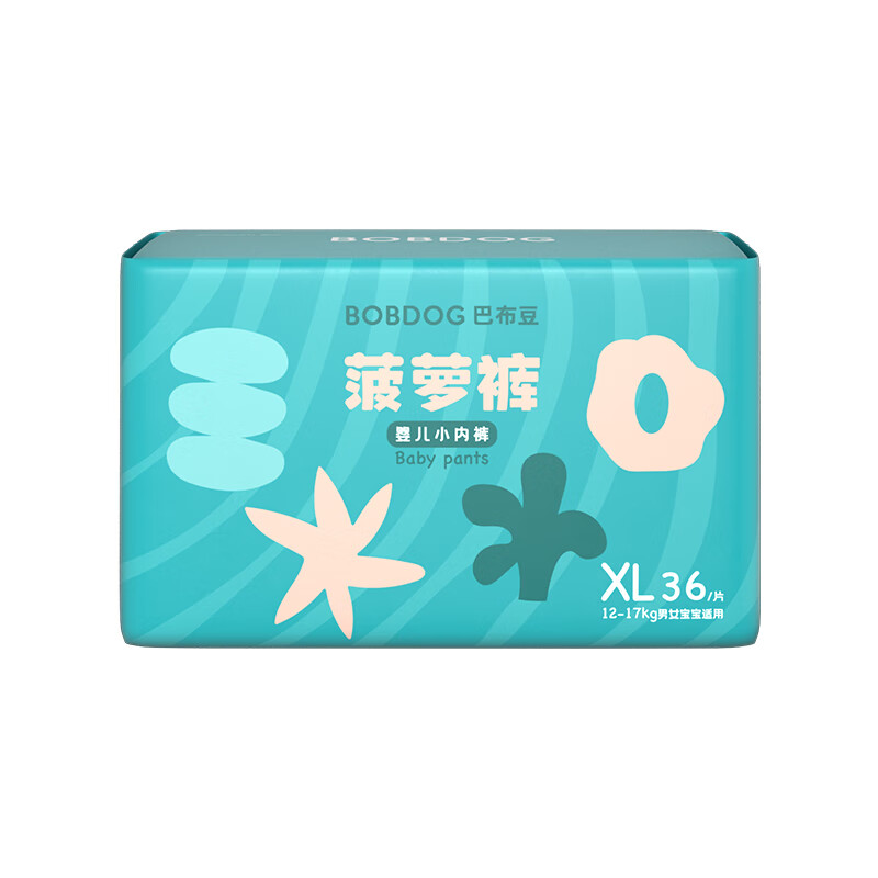 BoBDoG 巴布豆 新菠萝 拉拉裤 XL36片 35元（需买2件，需用券）