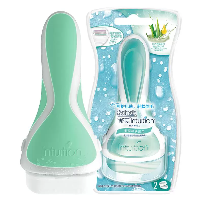 Schick 舒适 刮毛刀 1刀柄2刀头 ￥56.05