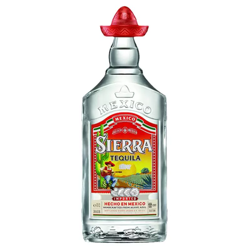 sierra 塞拉 幸运帽小红帽金银色龙舌兰tequila烈酒墨西哥38度 ￥57