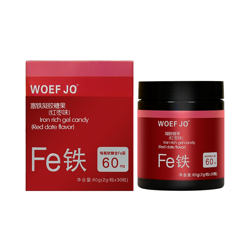 WOEFJO富铁软糖女性铁之儿元气片营养品 券后29.9元