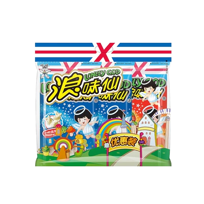 88VIP：旺旺浪味仙口味装70g×3袋综合 7.5元（需领券）