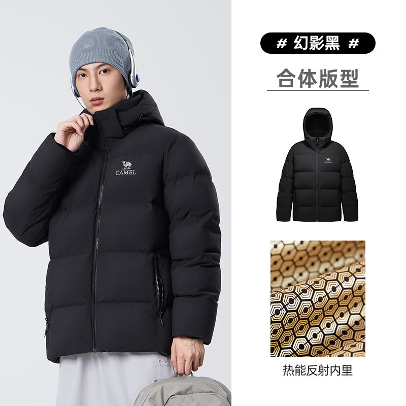 88VIP：CAMEL 骆驼 男士羽绒服 M14CR07638 499元（需用券）