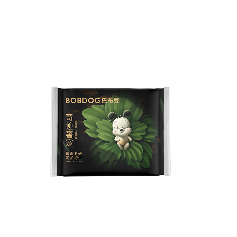 BoBDoG 巴布豆 奇迹奢宠 拉拉裤 试用装 XL6片 4.9元