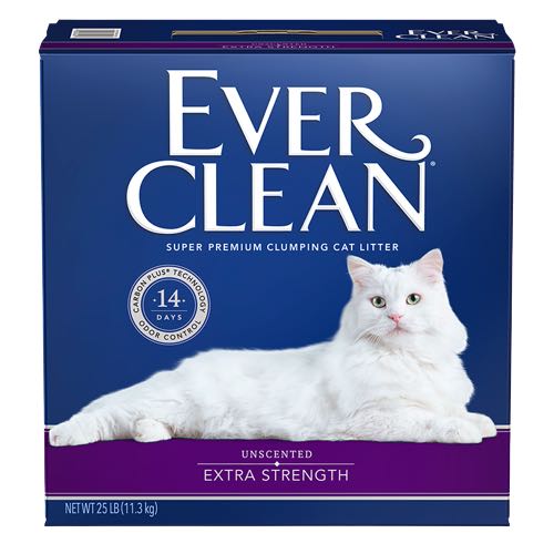 EVER CLEAN 铂钻 紫标 膨润土猫砂 11.3kg 清香 91元