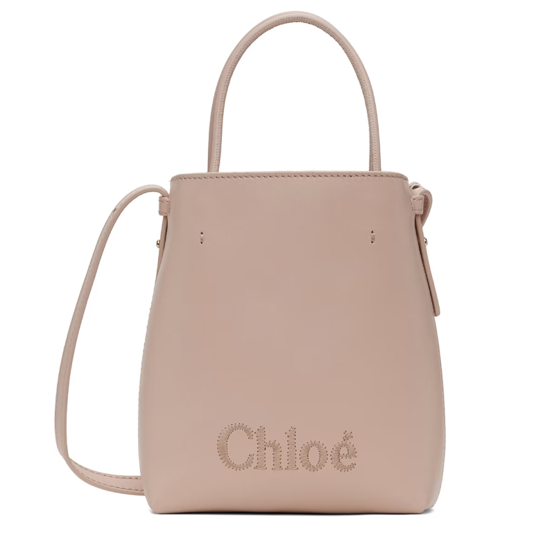 Chloe Pink Sense Micro 托特包 7.6折 $752（約5431.02元）