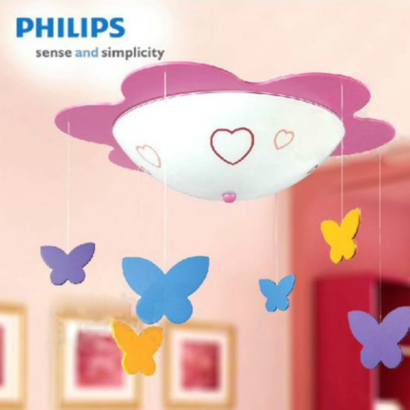 PHILIPS 飞利浦 儿童房灯具飞利浦正品顶灯LED女孩卧室卡通护眼灯2021新款 195.3