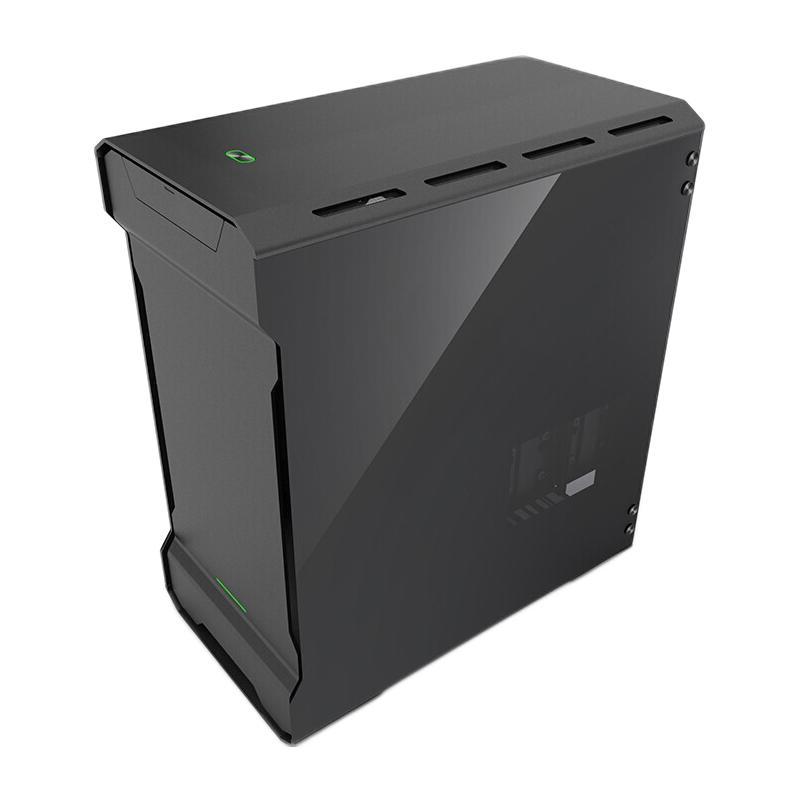 PHANTEKS 追风者 314ETG进阶版 Matx矅石黑钢化玻璃RGB铝壳水冷电脑机箱 379元