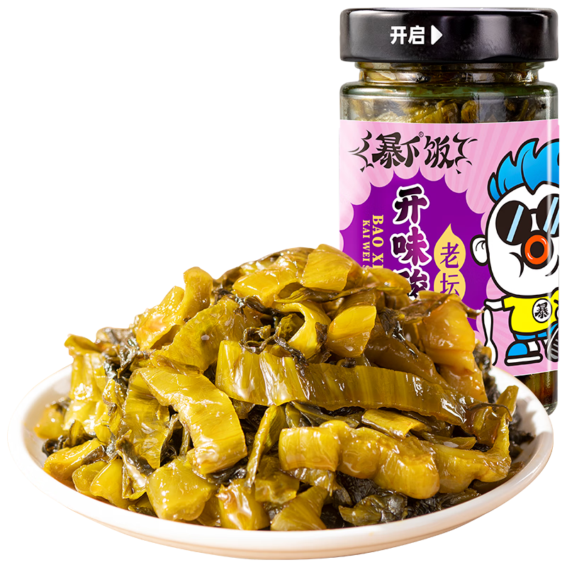 吉香居 暴下饭开味酸菜200g*1 1.69元（需领券）