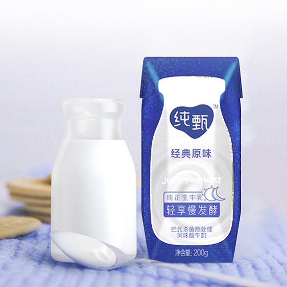 88VIP：JUST YOGHURT 纯甄 蒙牛纯甄原味风味酸奶200g*16盒/整箱 1件装 32.2元（需用