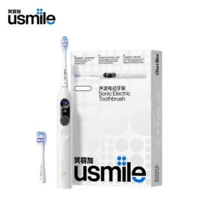 PLUS会员：usmile 笑容加 电动牙刷 成人声波震动 Y20PRO 水白色 280.24元+9.9居家