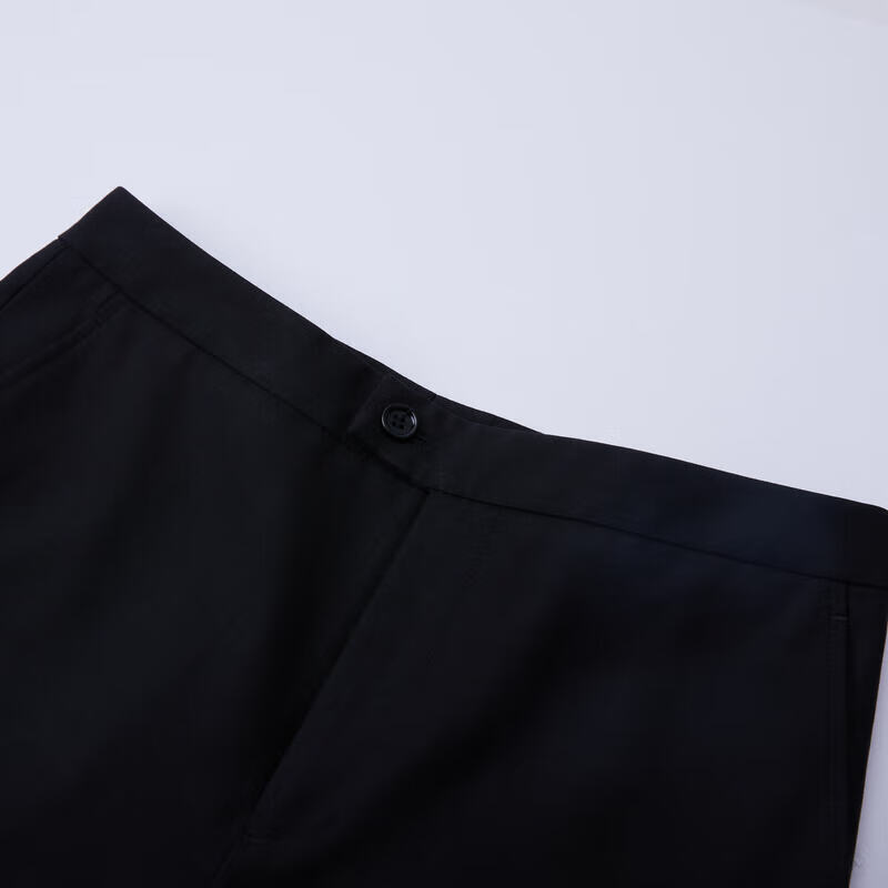 雅戈爾 西服褲男西裝褲毛料西褲褲子親膚順滑垂順西褲 黑色 175/80A 68.8元