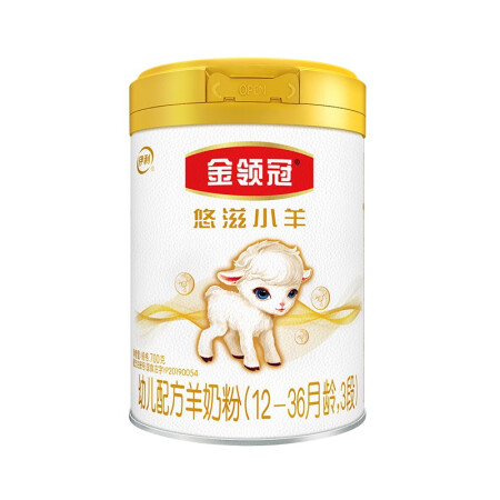 金领冠 伊利金领冠悠滋小羊 3段opo/opn类hmo1-3岁婴幼儿羊奶粉700g*6整箱装 1679.