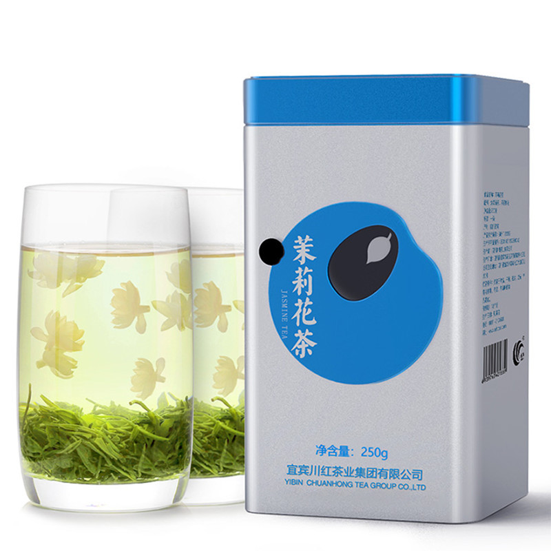 川红 浓香型茉莉花茶茶叶明前花茶新茶 250g/罐 27.05元（需用券）