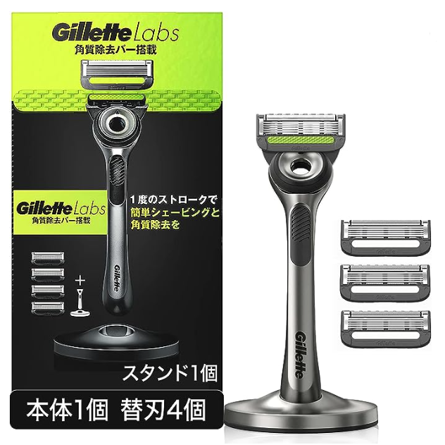 Gillette 吉列 Labs极光净澈 男士剃须刀套装（1刀架+4刀头+磁性支架） 185.28元（可3件9折） 买手党-买手聚集的地方