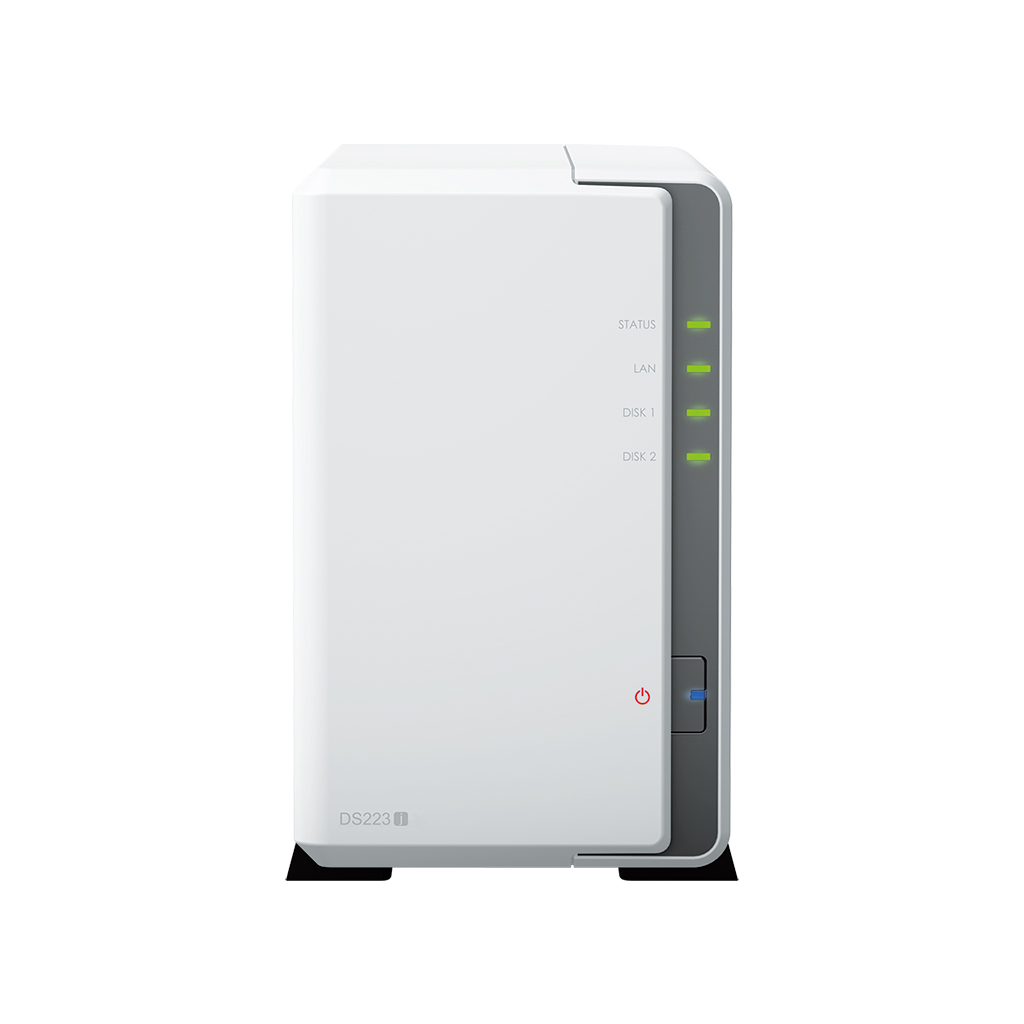 Synology 群晖 DS223J家用网络存储服务器nas私有云 1300元（需用券）