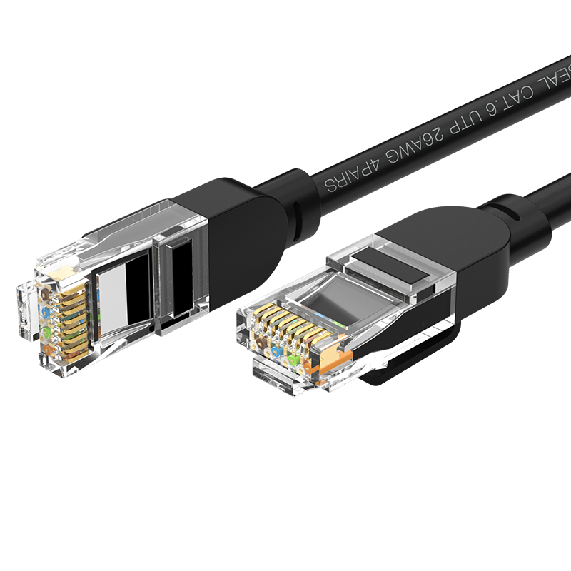 秋叶原（CHOSEAL）六类网线 CAT6类千兆高速连接线 工程电脑监控8芯双绞线 家