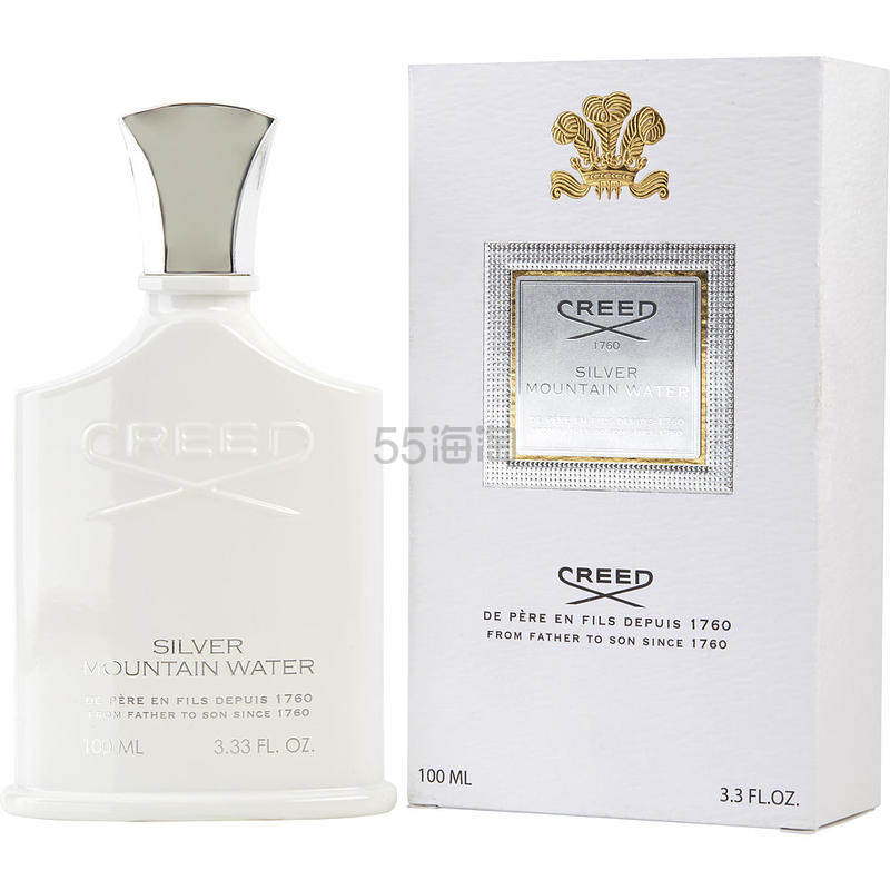 白敬亭同款！CREED 信仰 银色山泉男士香水EDP100ml