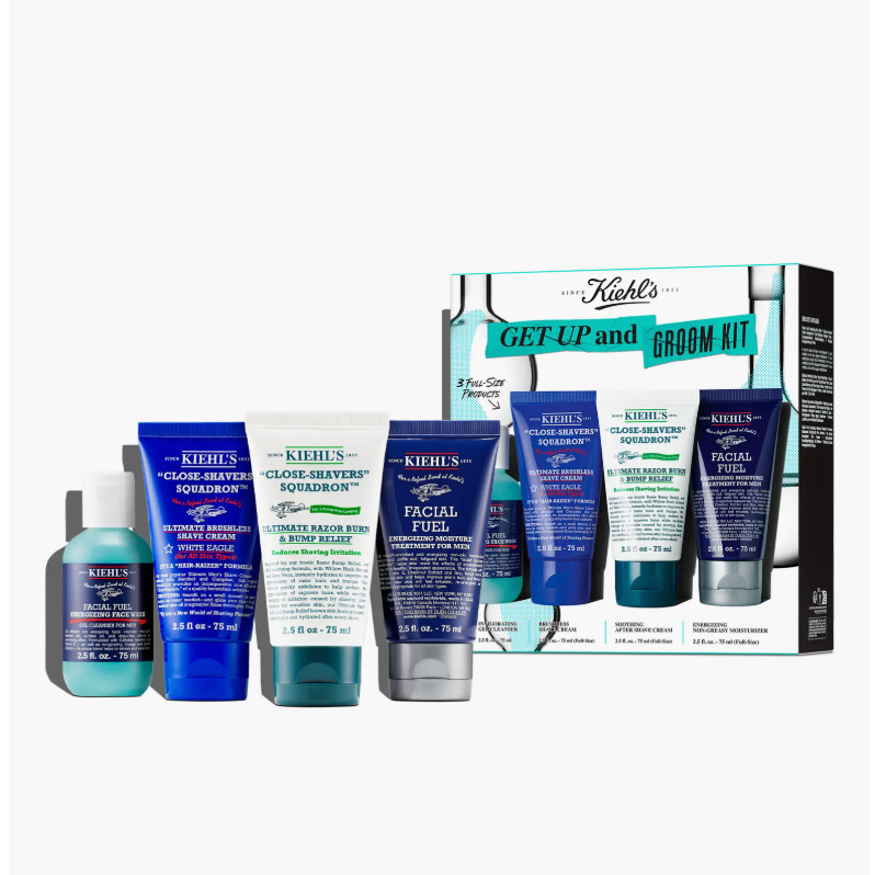 Kiehl's 科颜氏 男士活力护肤4件套 7.0折 $40.6（约298.14元）